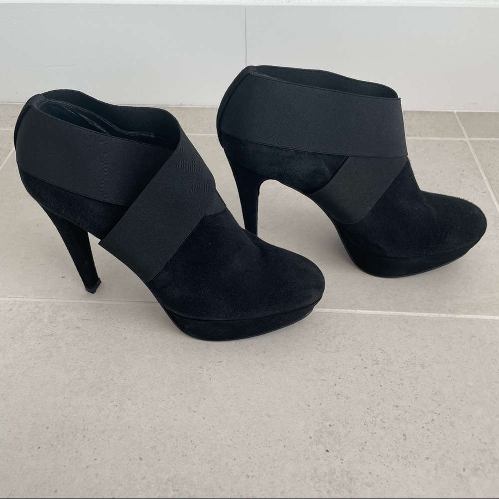 Stuart Weitzman Kilgore Suede Booties View 3